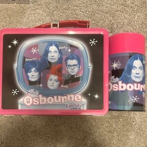 Collectable Osbourne Family Lunchbox and Thermos Set LIMITED EDITION 2002